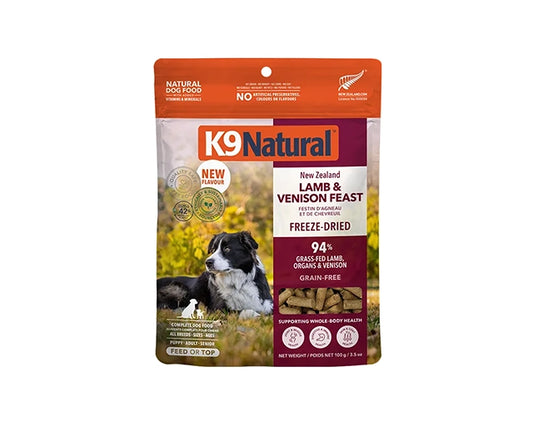 K9 Natural ラム&ベニソン フィースト