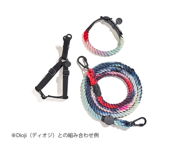 Found My Animal コットンドッグハーネス(マットブラック)