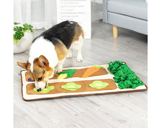 探犬マット 野菜畑