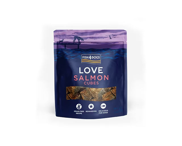 フィッシュ 4 ドッグ　サーモンキューブ　85g