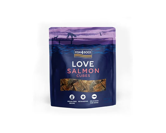 フィッシュ 4 ドッグ　サーモンキューブ　85g