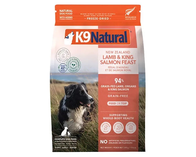 K9 Natural　ラム&キングサーモン　フィースト