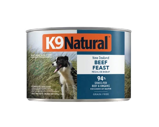 K9 Natural ビーフ・フィースト　プレミアム缶　 170g