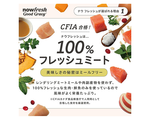 NOW FRESH グッドグレービー スモールブリード サーモン（小粒）