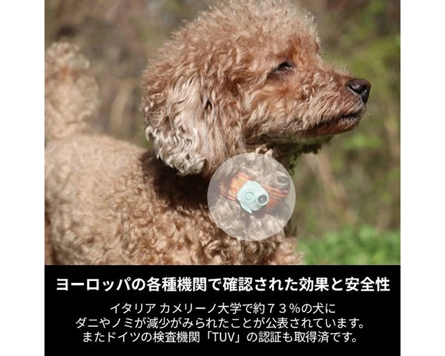 超音波ノミダニ予防グッズ　サウンドシールド