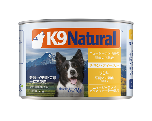 K9 Natural チキン・フィースト　プレミアム缶　 170g