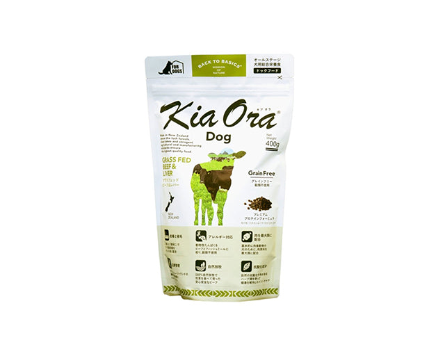 Kia Ora®（キアオラ ）ドッグ　グラスフェッドビーフ&レバー