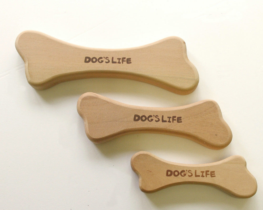 dog's life　天然木のおもちゃ　桜